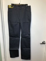 Wrangler Men&#39;s Vintage Regular Fit Straight Leg Gray Pants 82680CG Size 33x33 - £30.26 GBP