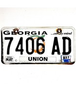 2016 United States Georgia Union County Passenger License Plate 7406 AD - €12,88 EUR
