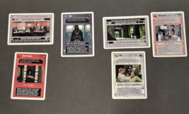 Star Wars CCG Premium Premiere 2 Player  Vader&#39;s Obsession, Luke Etc 6 Cards WB - £3.99 GBP