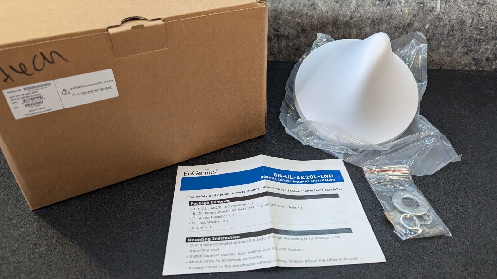 New EnGenius DuraFon Indoor Antenna Kit SN-ULTRA-AK20L-IND V2 Only - No ... - $149.99