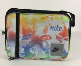 Nike Futura Fuel Pack Lunch Bag Insulated PEVA Lining Hot Cold Zippered Pocket - £22.18 GBP