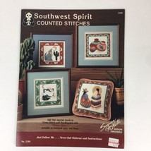 1990 Southwest Spirit Counted Stitches Booklet #2101 Suzanne McNeill  - $4.95