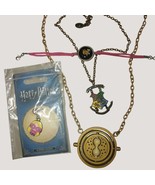 Harry Potter Necklaces Time Turner House Crest Slider Charm Bracelet Cos... - $18.70