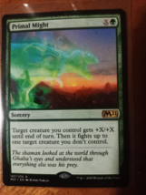Primal Might Magic The Gathering Core Set 2021 197 Rare Sorcery - $2.40