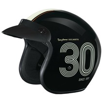 Closeout 50% OFF-Daytona Cruiser W/ Daytona 30TH Dot Motorcycle Helmet DC6-DAY - £43.99 GBP