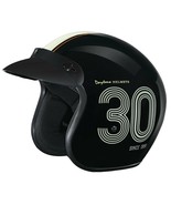 CLOSEOUT 50% OFF-Daytona Cruiser W/ DAYTONA 30TH DOT Motorcycle Helmet D... - £44.83 GBP