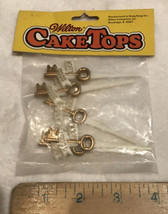 Vintage New Sealed Wilton Cake Tops Good Luck Key Manufactured In Hong Kong - $24.50