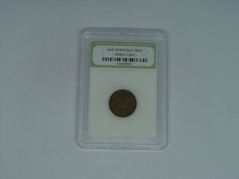 1c San Francisco Mint Wheat Cent One Slabbed INB Certified Old Coin Slab Shell - £9.02 GBP