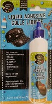 Water Resistant Liquid Adhesive for Bling Fabric Leather Paper Plastic Wood - £2.36 GBP