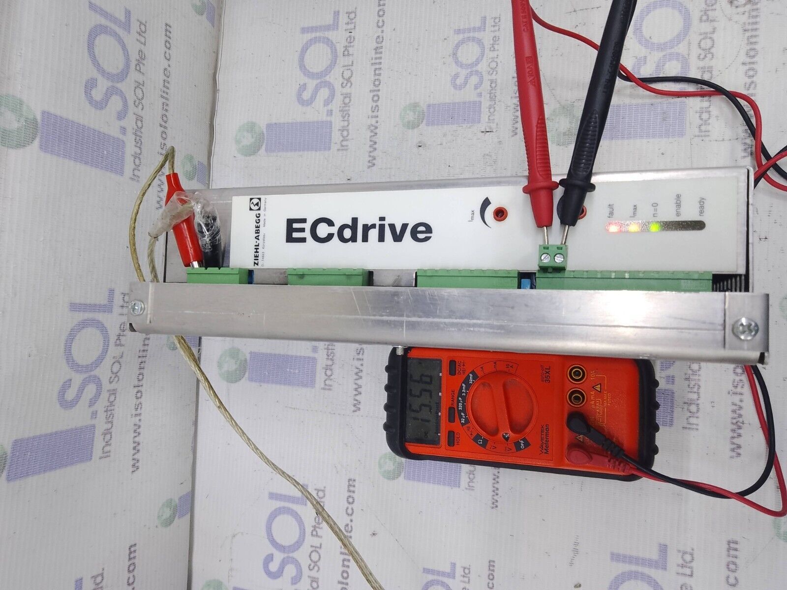 ECDrive Ziehl-Abegg D400B001 Teile-Nr: 306017 Fert Nr: 00061817/0017 Mod: 2 - $846.94