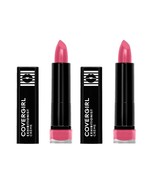 Lot of 2 Covergirl Exhibitionist Creme Lipstick 475 Rose Paradise (0.12 oz) - $20.19 CAD