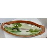 Vintage Handpainted Chikaramachi Sushi Or Celery Dish Plate - $17.78