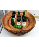 Hand Turned 8&quot; Bradford Pear Maple Tic/Tac?Toe bowl with 10 snowmen/trees - $45.00