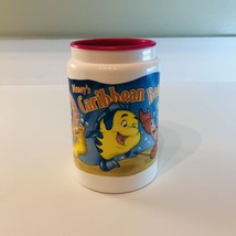 Vintage Disney&#39;s Caribbean Beach Resort Insulated Mug Cup 12 oz Little Mermaid - £10.46 GBP
