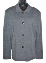Bleyle Grey Flannel Wool 4-Button Blazer/Jacket Size 8 #50533...NEW WITH... - $27.80