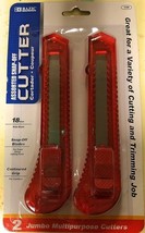 BAZIC Utility Knife Box Cutter 18mm Wider Blade, Retractable Snap-Off Razor - $8.90