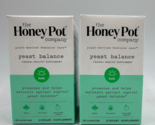 The Honey Pot Company Yeast Balance 120 Capsules Each Vaginal Health Pla... - $23.11