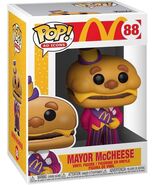 FUNKO POP! Ad Icons McDonalds #88 Mayor McCheese Vinyl Toy Figure with Box - $341.38 MXN