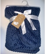 NEW Stylish Baby Soft Flannel Fleece Baby Infant Throw Blanket Dark Blue... - $153.83 MXN