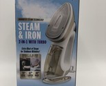 Conair Turbo Extreme Steam &amp; Iron 2 in 1 with Turbo Handheld GS308GD - $48.51