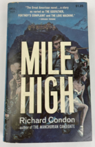&quot; Mile High &quot; Mystery Paperback Book by Richard Condon from Dell Book 1970 LOOK - £11.73 GBP
