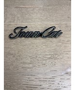 Vintage Lincoln TOWN CAR Emblem Logo Silver Cursive Automobile 2 Pin Nam... - €19,00 EUR