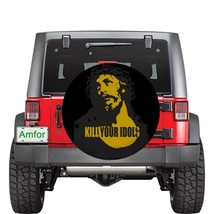 Kill your Idols Universal Spare Tire Cover Size 32 inch For Jeep SUV  - £34.74 GBP