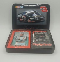 Dale Earnhardt #3, Nascar 2 Sets Of Playing Cards  3D Collector Tin Cards Sealed - £5.81 GBP