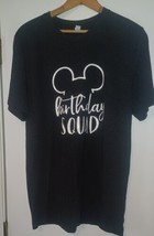 Birthday Squad - Tshirt Disney shirt Mickey Ears Mickey Theme Super Soft Tee - £11.79 GBP
