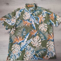 TOMMY BAHAMA The Coconut Point Shirt Men L Hawaiian Print Button TheCoconutPoint - $37.62