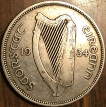 1934 Ireland Silver Florin Coin - £42.28 GBP