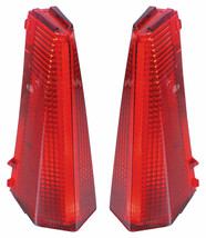 RestoParts Tail Fin Lamp Lens Set 1969 Cadillac DeVille and Fleetwood - £103.77 GBP