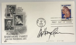 Anthony Quinn (d. 2001) Signed Autographed Vintage First Day Cover FDC - £23.65 GBP