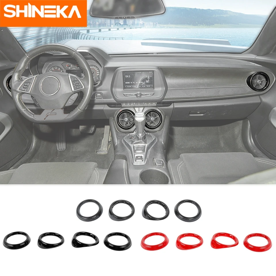 SHINEKA ABS Car Air Conditioning Vent Outlet Decoration Cover for Chevrolet - £31.68 GBP