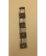 Vintage Marked Sterling Silver 925 Bracelet - $1,405.09 MXN