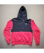Vtg Nike Air Jordan Hoodie Mens Medium Red ml m Gold Jumpman Kangaroo Po... - €39,51 EUR