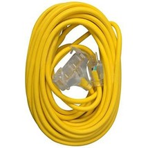 Master Electrician 04188ME 50-Feet 3 Outlet Extension Cord, Yellow - £51.46 GBP