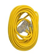 Master Electrician 04188ME 50-Feet 3 Outlet Extension Cord, Yellow - $91.51 CAD