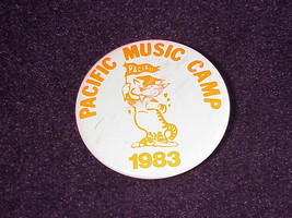 1983 Pacific Music Camp Pinback Button Pin - $9.95