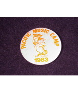 1983 Pacific Music Camp Pinback Button Pin - £7.81 GBP