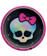 Monster High Best Boo Iridescent Party Dessert Cake Plates Birthday Supp... - $12.38 CAD