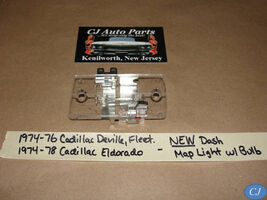 NEW 1974-76 CADILLAC DEVILLE FLEETWOOD 74-78 ELDORADO DASH COURTESY MAP ... - $98.99