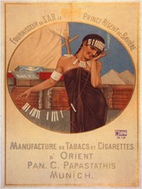 4182.Factory of cigars.French Cigarettes d&#39;orient.POSTER.Home Office art decor - £13.66 GBP+