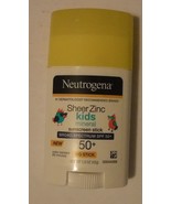 Neutrogena Sheer Zinc Kids Mineral Sunscreen Stick SPF 50+ SUN Big Stick... - £6.07 GBP