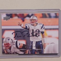 Tom Brady Signed Autographed Card 2008 Upper Deck COA New England Patriots - $232.61