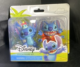 BRAND NEW Disney LILO &amp; Stitch Figure Set 3&quot; Figures Stitch Scrump Alien Stitch - £6.76 GBP