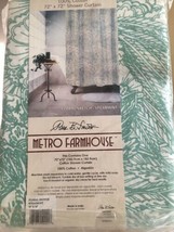 Park B Smith Floral Sketch SPERAMENT-WHT Metro Farmghouse 100% Cotton 72x72 Nip - £25.73 GBP