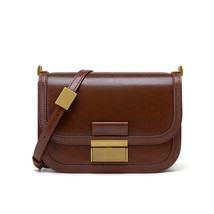 Women Bag Genuine Leather Personality Fashion Designer New Handbags Crossbody Me - £64.30 GBP