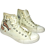 Converse Women&#39;s Chuck Taylor All Star Hi Top Cream Paisley Embroidery s... - $43.65