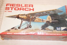 1/72 Scale MPC, Fiesler Storch FI-156 Airplane Kit #5009-50 BN Sealed Box - £32.07 GBP